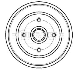 BORG & BECK Jarrurumpu BBR7044